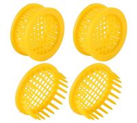 Queen Bee Cage 100 pezzi in plastica for allevamento di api, strumento cattura ventilato for forniture apicoltura