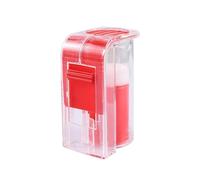 Queen Bee Catcher 6 pezzi in plastica con pennarello for bottiglia, strumento for stantuffo for apicoltori, apicoltura da giardino, marcatura regina(Red)