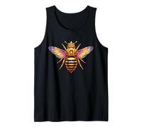 Queen Bee Crown Elegante Bug Miele Alveare Apicoltore Insetto Canotta