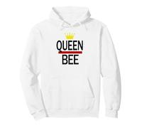 Queen Bee Crown Hip Hop Mum Mom Mothers Day Felpa con Cappuccio