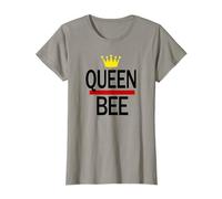 Queen Bee Crown Hip Hop Mum Mom Mothers Day Maglietta
