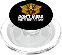 Queen Bee Don't Mess With The Colony Beekeeper PopSockets PopGrip per MagSafe