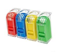 Queen Bee Marker Set 4-Pack Plastic One-Handed | Four bright colors, one-handed operation, easy grip, 90x35mm size, per ideal for hive management
