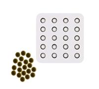 Queen Bee - Supporto per telaio per innesto a 20 fori, in silicone resistente al calore, antiaderente, per stabilizzazione manuale per la gestione 'apicoltura, hobbista agricolo urbano