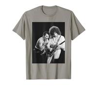 Queen Brian May Freddie Mercury The Works Tour 1984 Maglietta