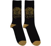 Queen - Calze Gold Crest - Nuove Di Zecca E Licenziate - Musica QUSCK11MB