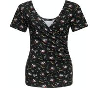Queen Camicetta da donna Kerosin top nero S Nero