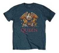 Queen Classic Crest autorizzato Uomo maglietta