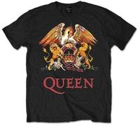 Queen Classic Crest Black M Maglietta