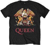 Abbigliamento Queen: Rock Off - Classic Crest (T-Shirt Unisex Tg. S)