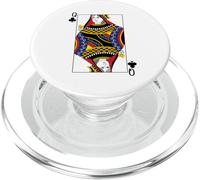 Queen Clubs - Costumi divertenti e facili per Halloween fronte e retro PopSockets PopGrip per MagSafe