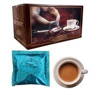 Queen Coffee 50 Cialde Caffè Decaffeinato Compatibili Miscela DEC Espresso Bar