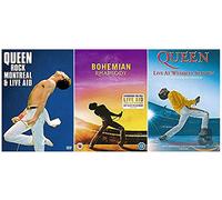 Queen Collection Volume 1 - Bohemian Rhapsody / Queen Rock Montreal & Live Aid / Live at Wembley 25th Anniversary