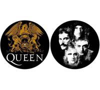 Merchandising Queen: Crest & Faces (Tappetino Per Giradischi)
