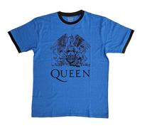 Queen Crest Logo autorizzato Uomo maglietta