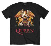 Queen Crest Logo Freddie Mercury Rock ufficiale Uomo maglietta unisex