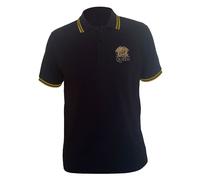 Queen 'Crest Logo' (Nero) Polo - NUOVO E UFFICIALE