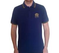 Queen Crest Logo Polo Shirt autorizzato Uomo maglietta