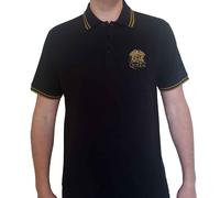 Queen Crest Logo Polo Shirt autorizzato Uomo maglietta