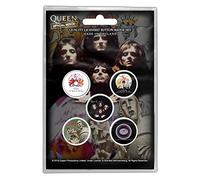 Queen - Early albums (button badge set)