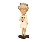 Queen Elizabeth II Ornament Her Majesty Queen Elizabeth II Queen Pop Figures Model Toy Car Desktop Office Window Sill Decorations 2022 70th, 7,9 x 2,4 x 2,4 cm