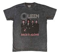 Queen Face it Alone Band ufficiale Uomo maglietta unisex