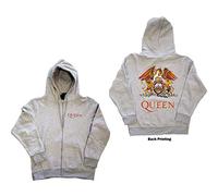 Queen - Felpa # L Unisex Grey # Classic Crest