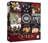 Queen Forever - Puzzle da 1000 pezzi, puzzle da collezione con discografia Queen e copertine di album, prodotto con licenza ufficiale Queen