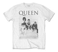 Queen Freddie Mercury Brian May Band Profile 1 ufficiale Uomo maglietta unisex