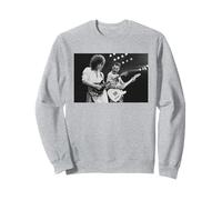 Queen Freddie Mercury Brian May con Le Chitarre Wembley Arena Felpa