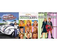 Queen Friday Love Disney Lindsay Lohan Movie Collection Herbie Love Bug Fully Loaded + Freaky Friday & Confessions of a