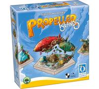 Queen Games Gioco di Elica Islands - Dadi Drafting & Engine Builder per 2-4 giocatori | Gioco di strategia Steampunk Islands Novità 2025