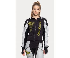 Queen Giacca interna moto Paraffin QK3202352480 Grigio L Grigio