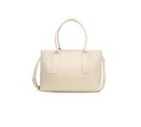 QUEEN HELENA Borsa a Spalla Grande con Tracolla Rimovibile Capiente Donna LW207 (Beige)