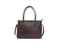 QUEEN HELENA Borsa a Spalla Grande con Tracolla Rimovibile Capiente Donna LW207 (Nero)
