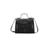 QUEEN HELENA Borsa Grande a Mano con Tracolla Rimovibile Elegante Donna M1058N (Nero)