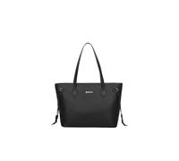 QUEEN HELENA Borsa Grande a Spalla Rigida Comoda Elegante Donna M9002 (Nero)