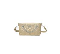 QUEEN HELENA Borsa Piccola a Tracolla Borsetta Rigida Elegante Pochette Donna M1020 (Oro)