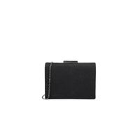 QUEEN HELENA Pochette Elegante con Strass Borsetta Cerimonia con Tracolla Donna (S803 Nero)