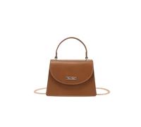 QUEEN HELENA Pochette Elegante con Tracolla Rimovibile Borsetta a Mano Donna 7045 (Cuoio)