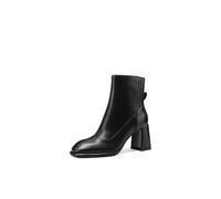 QUEEN HELENA Tronchetti Stivaletti con Tacco Donna K3257 (Nero, Numeric_40)