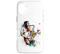 Queen Jazz International Jazz Day Jazz Addicts Jazz Cats Acid Jazz Custodia per iPhone 16 Plus