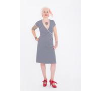 Queen Kerosin Abito da marinaio conit fiocco sulla schiena QK4195462037 Navy S Blu