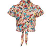 Queen Kerosin Beaches Camicetta da donna, taglia XS per donne