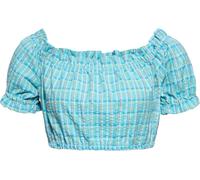 Queen Kerosin camicetta Carmen da donna QKU45027 XL Blu