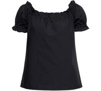 Queen Kerosin camicetta Carmen da donna QKU45029 S Nero