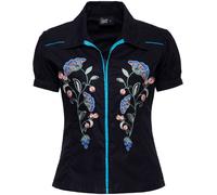 Queen Kerosin Camicetta da donna, taglia 2XL per donne