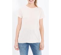 Queen Kerosin Maglietta basic in misto viscosa QK120056 Taupe M Beige