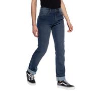 Queen Kerosin Motogear Light Blue Jeans moto da donna, blu, taglia 30 per donne