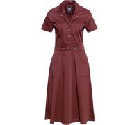 Queen Kerosin Workwear Abito swing QK5201015000 Rosso S Rosso